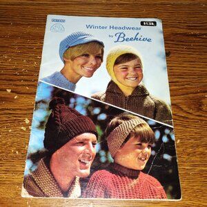Patons Winter Headwear By Beehive Patons Vintage Pattern Book #118 (1960s)